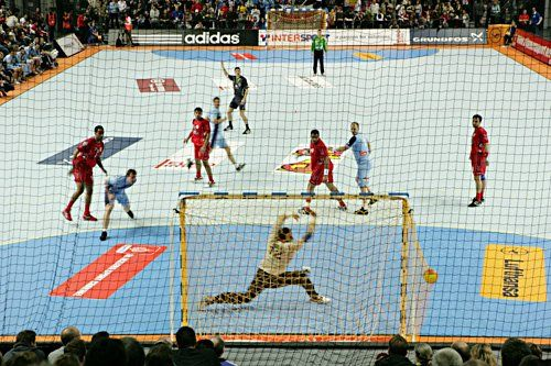Set of 2 Anastasia Sport handball goal nets, 3x2 m, 5 mm thread, with anti-shock net, no knot [5]