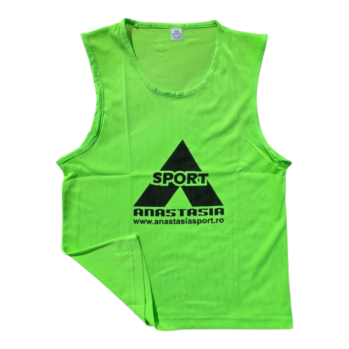 Anastasia Sport Set of 24 Training Bibs, 12 Red + 12 Green, Junior Sizes XS / S / M [5]