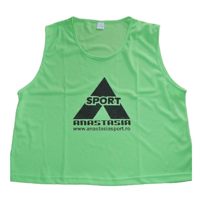 Anastasia Sport Set of 24 Training Bibs, 12 Red + 12 Green, Junior Sizes XS / S / M [3]