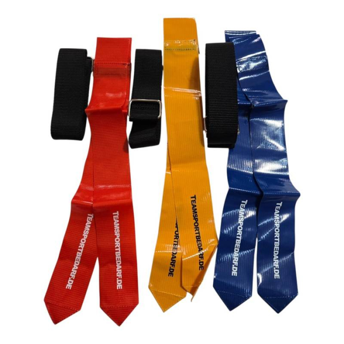 Set 3 centuri tag rugby Teamsport, pentru junior, rosie, galbena, albastra [11]