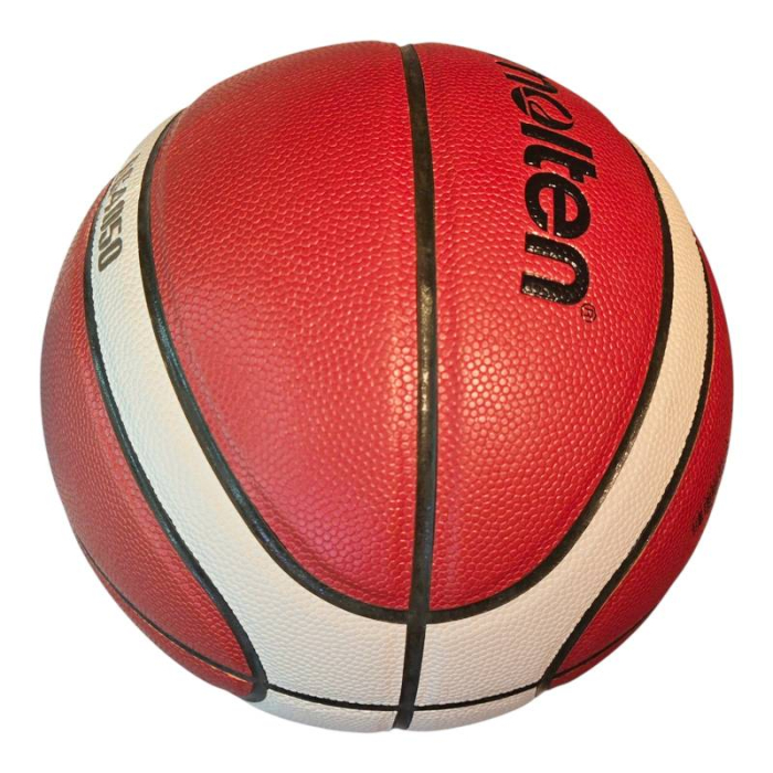 Set 3 mingi baschet Molten B6G4050 aprobate FIBA, marime 6, geanta si pompa DHP21 [6]