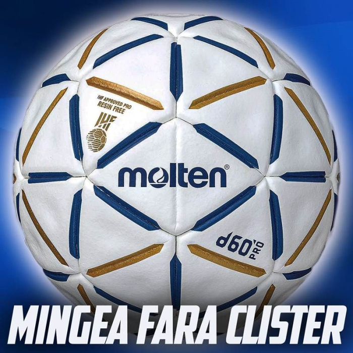 Set 3 mingi handbal Molten D60 Pro, oficiala IHF fara clister [4]