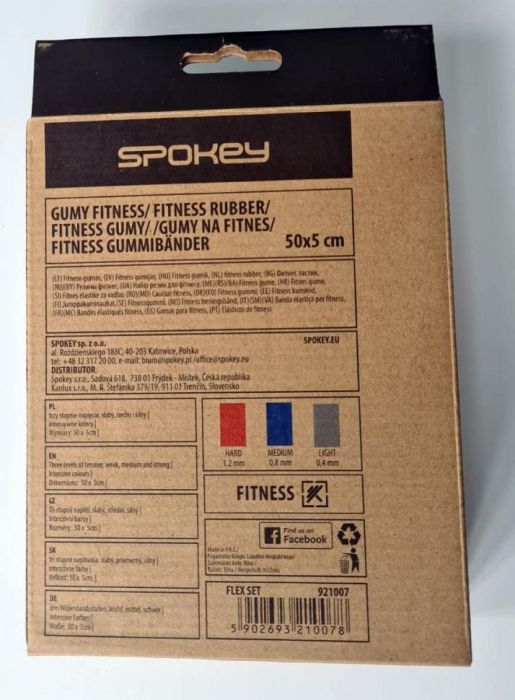 Set of 3 Spokey FLEX SET mini bands [10]