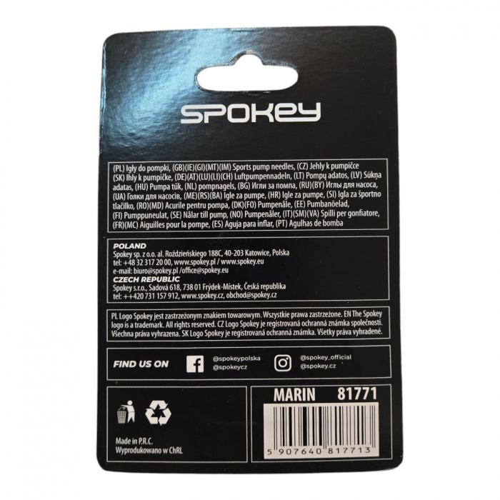 Set of 5 Ball Pump Needles – Spokey MARIN [4]
