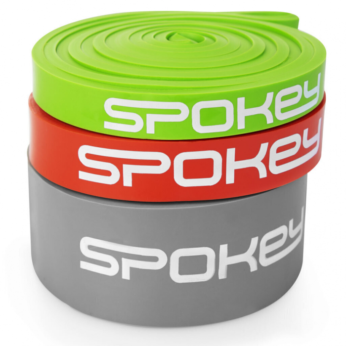 Set of 5 Professional Fitness Resistance Bands Spokey POWER II – 5 Resistance Levels [4]