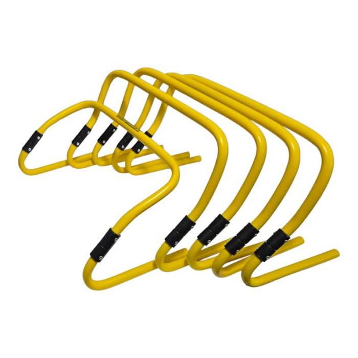 Set 5 obstacole antrenament agilitate Team Sports T-PRO – reglabile 20–30 cm [1]