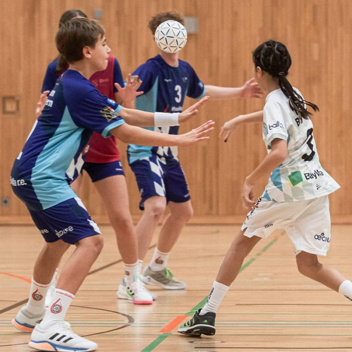 Set 6 mingi handbal Molten D60 marimea 1 FREE RESIGN + geanta + pompa + manometru [6]