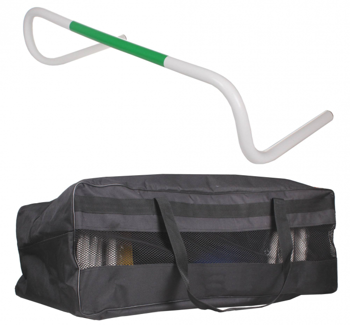 Set of 6 obstacles / Sportek training fences with transport bag [12]