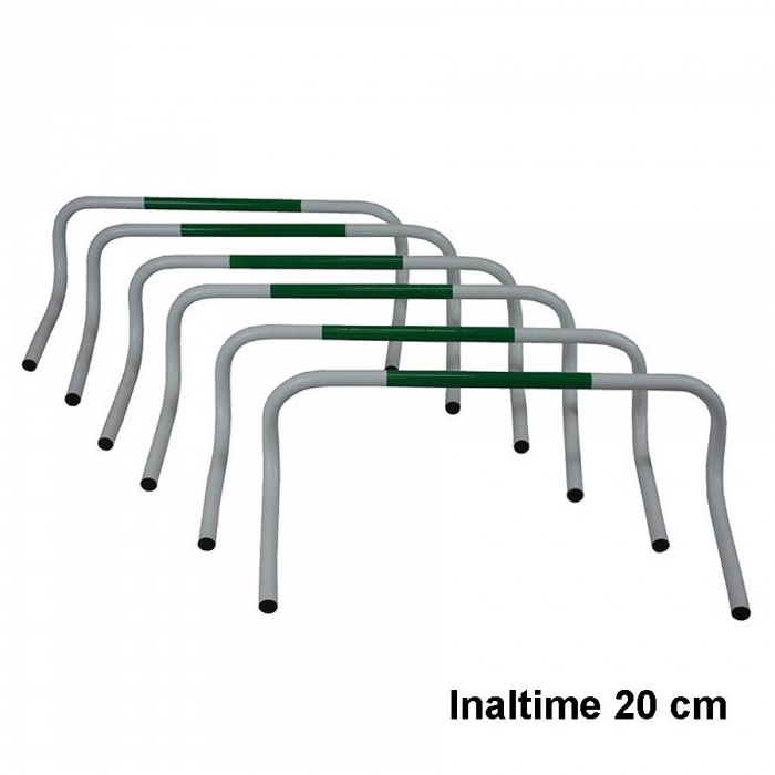 Set of 6 obstacles / Sportek training fences with transport bag [10]