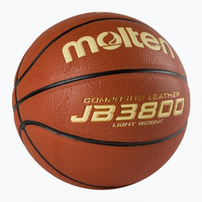 Molten Junior Basketball Training Set, 8 Balls (4× JB3800-L + 4× JB2000-L), Size 5, Lightweight + SBP Ball Bag [13]