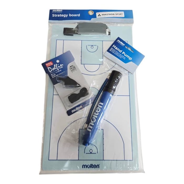 Set antrenor baschet Molten – tabela strategie SB0020, fluier Dolfin Pro, pompa DHP21 [4]