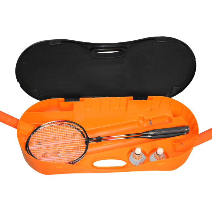 Set badminton Master Kever: 2 rachete, fileu cu stalpi, 2 fluturasi [2]