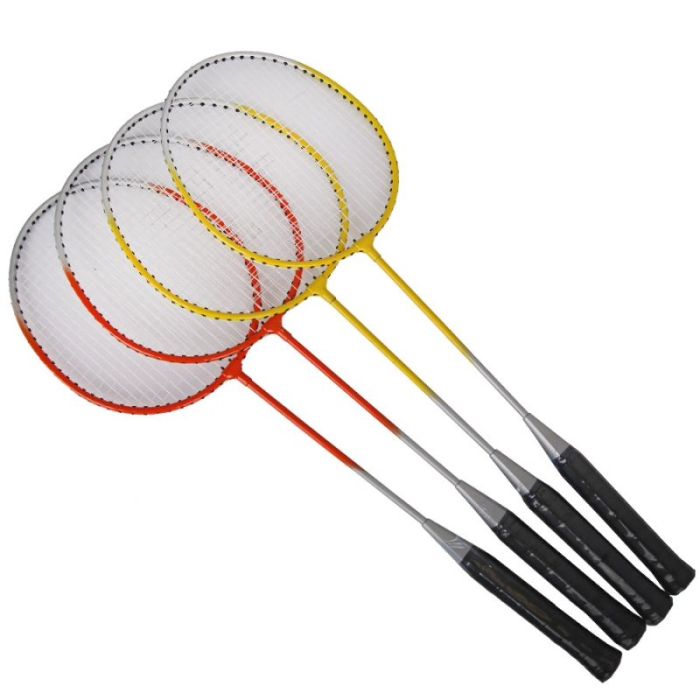 Set badminton TECHMAN B230: 4 rachete, fileu cu stalpi, 2 fluturasi [2]