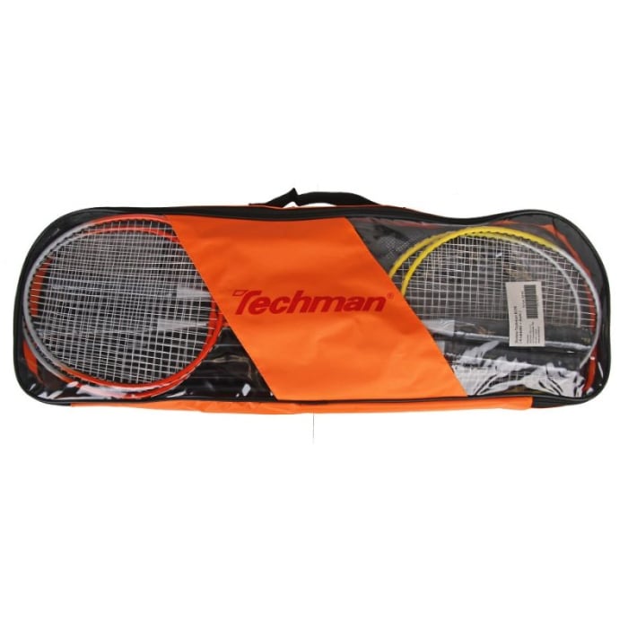 Set badminton TECHMAN B230: 4 rachete, fileu cu stalpi, 2 fluturasi [3]