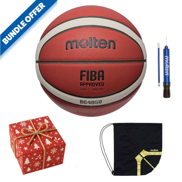 Set cadou minge baschet Molten BG4050 marime 7/6/5 + pompa DHP21 si rucsac – ambalat in cutie cadou [2]