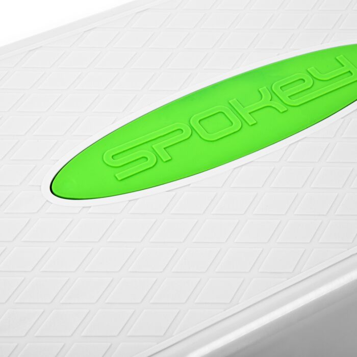 Spokey Basic IV Fitness Set – Adjustable Aerobic Step Platform + Jump Rope with Counter + SOFTMAT Fitness Mat 180x60 cm [8]