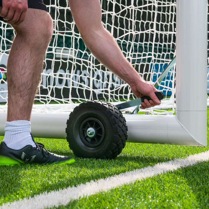 Set mecanism cu roți pentru transportul porților de fotbal – 8 bucăți pentru 2 porți [2]