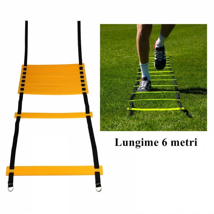 Training set: 10 gymnastic hoops, set of 5 hurdles, 50 sticks/bars, 8 cones + 4 batons, 1 ladder [9]