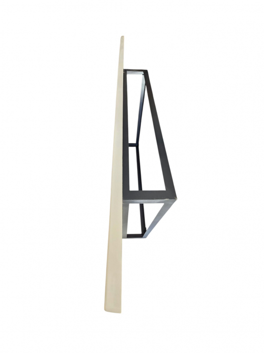 Sistem baschet perete Anastasia Sport – Panou 180x105 cm, Inel fix si Plasă Tricoloră [6]