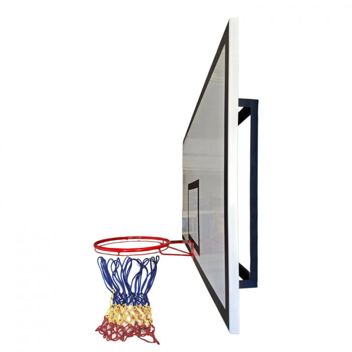 Sistem baschet perete Anastasia Sport – Panou 180x105 cm, Inel fix si Plasă Tricoloră [1]