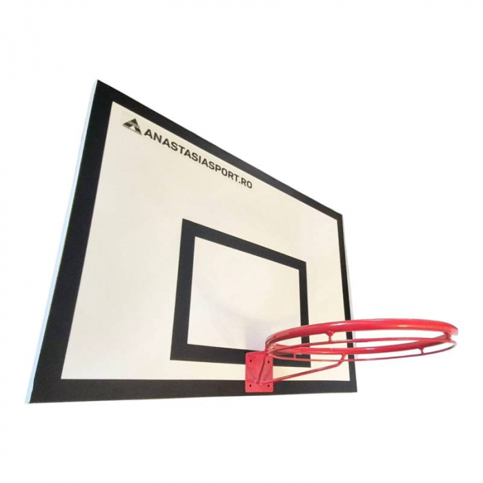Wall-Mounted Basketball System Anastasia Sport – Bracket, 120x90 cm Fiberglass Backboard, Fixed Hoop [6]