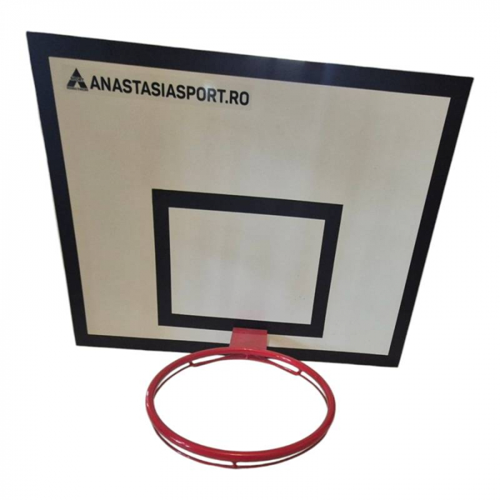 Wall-Mounted Basketball System Anastasia Sport – Bracket, 120x90 cm Fiberglass Backboard, Fixed Hoop [7]