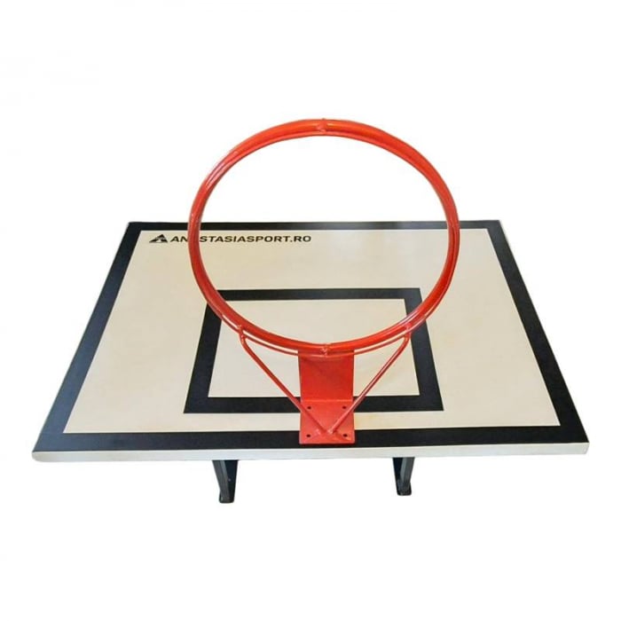 Wall-Mounted Basketball System Anastasia Sport – Bracket, 120x90 cm Fiberglass Backboard, Fixed Hoop [9]