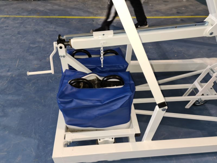 Basketball mobile stand with plexiglas backboard [32]