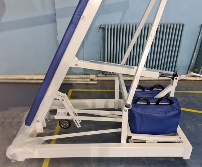 Basketball mobile stand with plexiglas backboard [30]