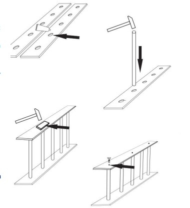 Spalier gimnastica Master Sport 230x80 cm [7]