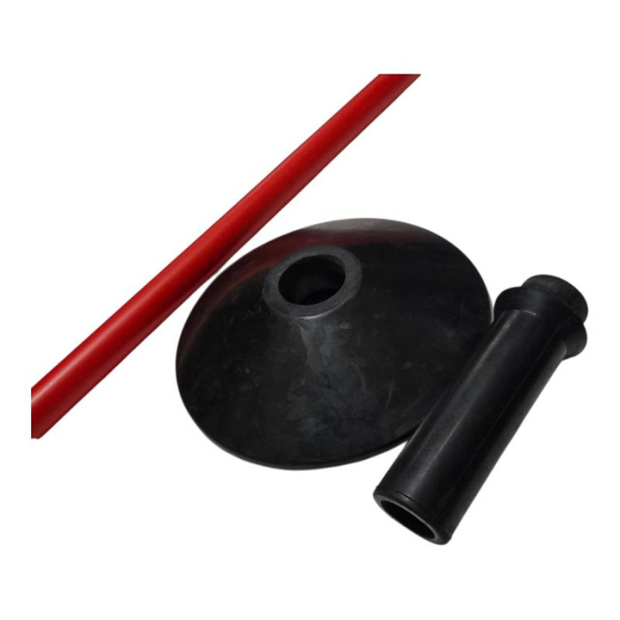 Stalp slalom 120 cm Sportech cu baza cauciuc [4]