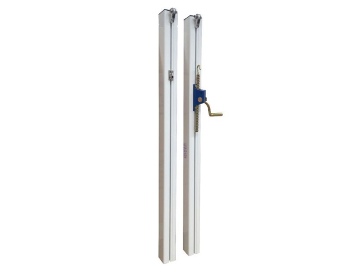 Stalpi de tenis camp din aluminiu cu profil 80x80 mm (set) [3]