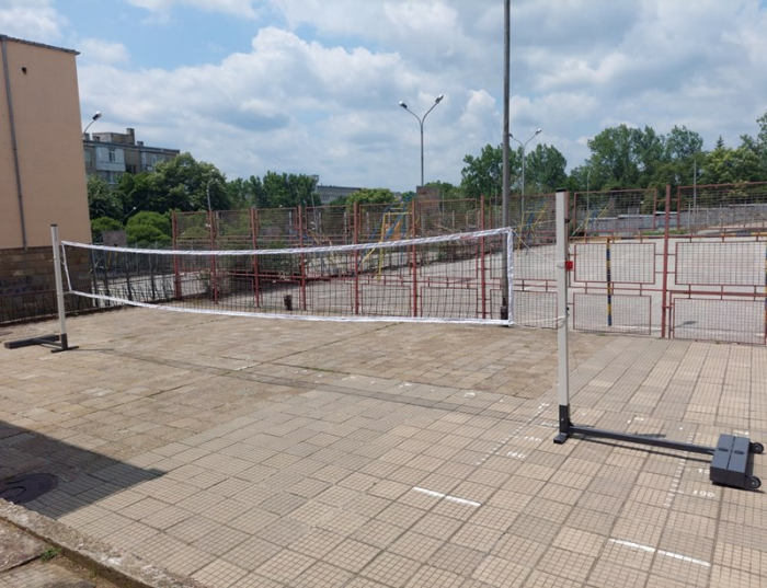 Stalpi multifunctionali mobili Anastasia Sport V3 – Volei, Badminton, Tenis [10]