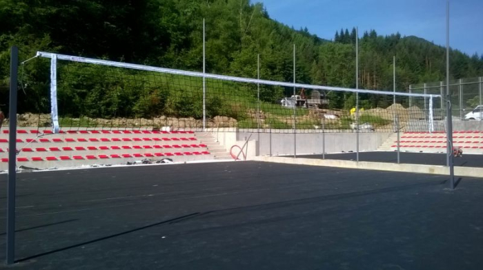 Stalpi volei Anastasia Sport OUTDOOR profil otel [3]