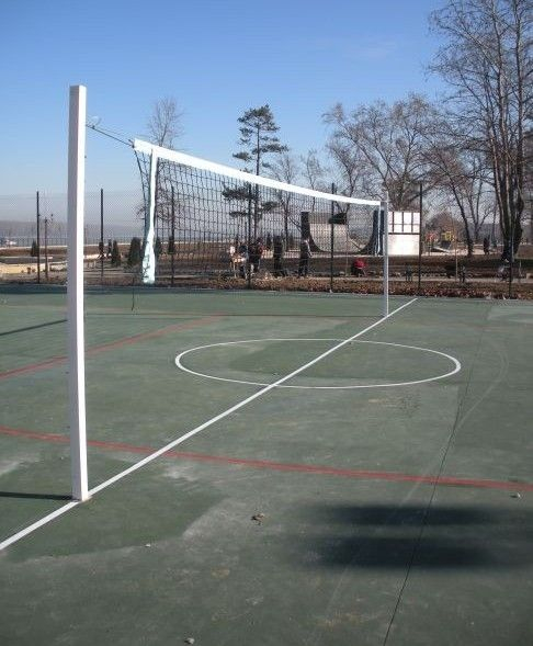 Stalpi volei Anastasia Sport OUTDOOR profil otel [2]