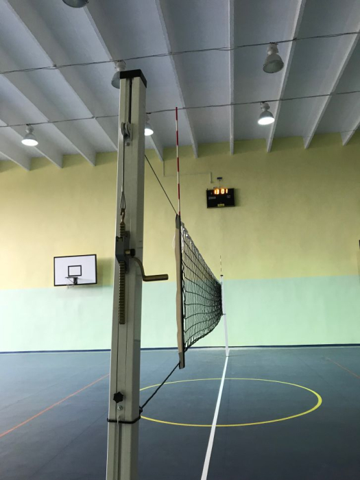 Stalpi volei Anastasia Sport profil aluminiu 80x80 mm cu inaltime reglabila [13]