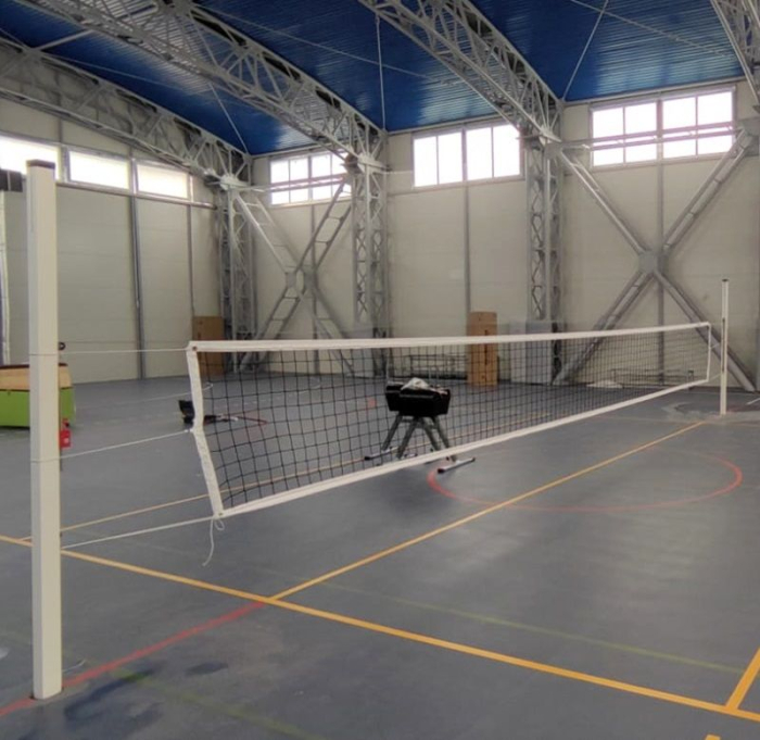 Stalpi volei Anastasia Sport profil aluminiu 80x80 mm cu inaltime reglabila [18]