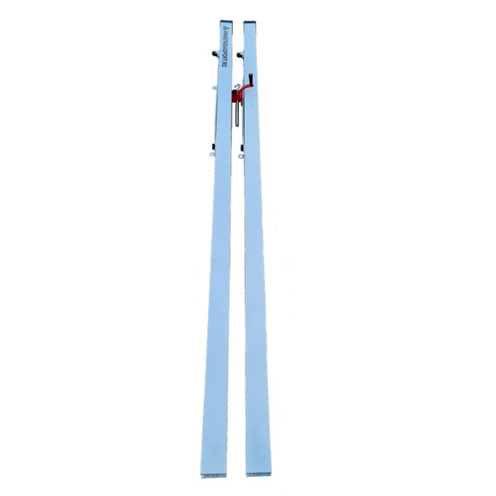 Stalpi volei Anastasia Sport profil aluminiu 80x80 mm cu inaltime reglabila [3]