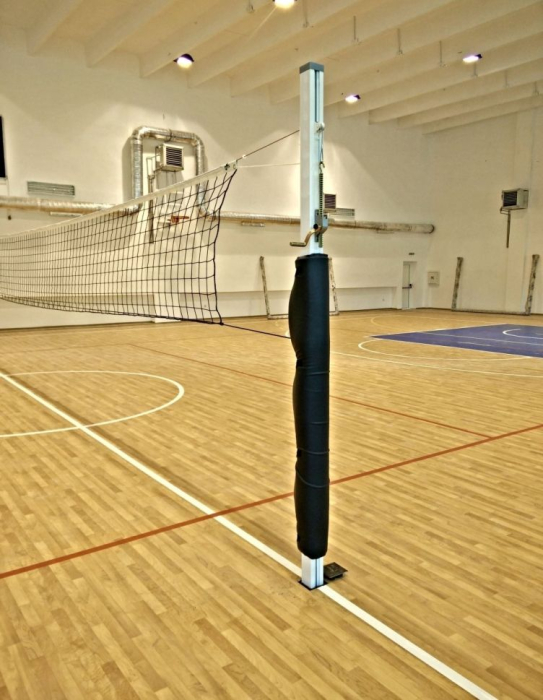 Stalpi volei Anastasia Sport profil aluminiu 80x80 mm cu inaltime reglabila [7]