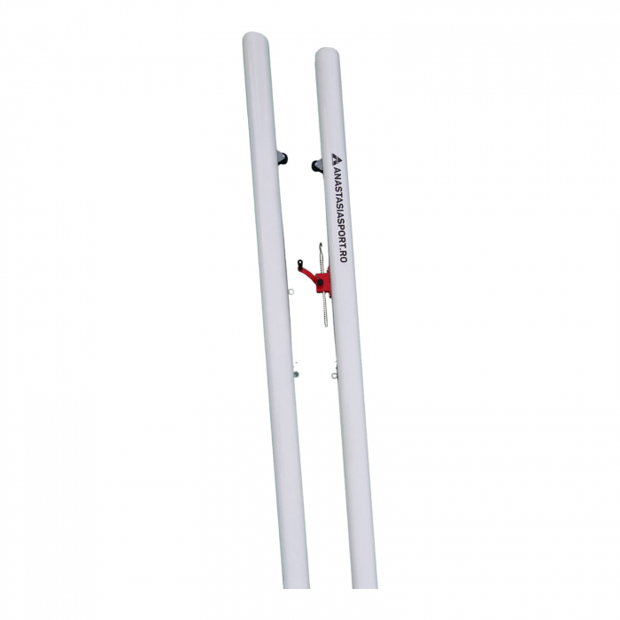 Stalpi volei Anastasia Sport profil aluminiu oval 120x100 mm, inaltime reglabila a fileului [5]