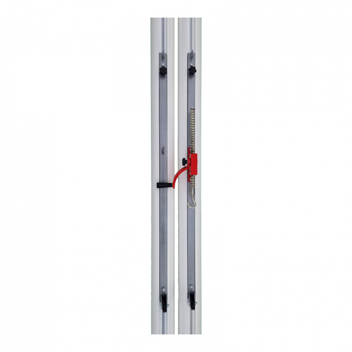 Stalpi volei Anastasia Sport profil aluminiu oval 120x100 mm, inaltime reglabila a fileului [6]
