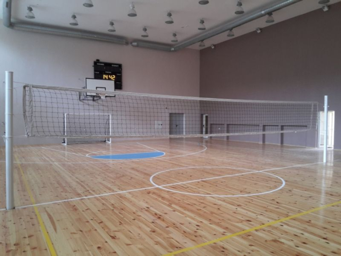 Stalpi volei Anastasia Sport profil aluminiu oval 120x100 mm, inaltime reglabila a fileului [2]