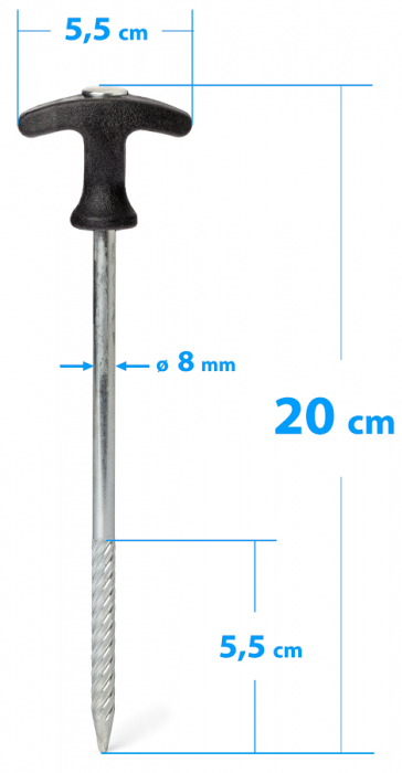 Tarus Team Sport – 20 cm ideal pentru fixare sau ancorare [4]