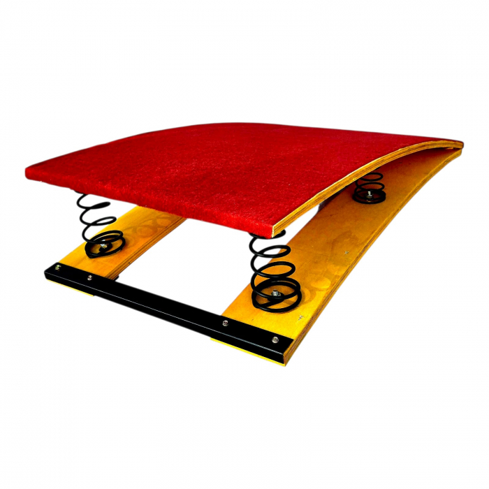 Gymnastic trampoline with springs [7]