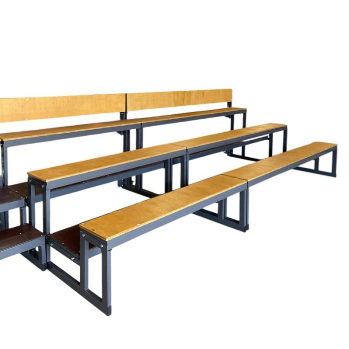Retractable mobile bleachers TR-CT, 3 rows, 5 modules, 50 seats [4]