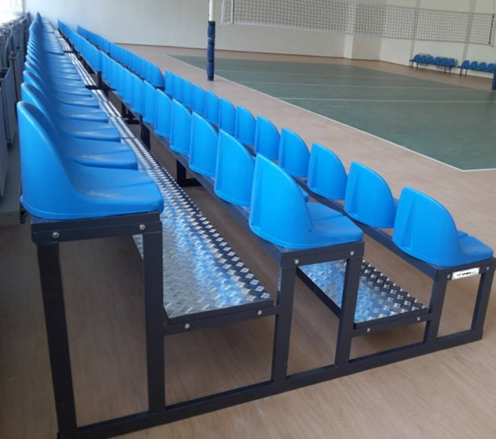 Tribuna modulara pentru spectatori 18 locuri, 3 randuri [7]