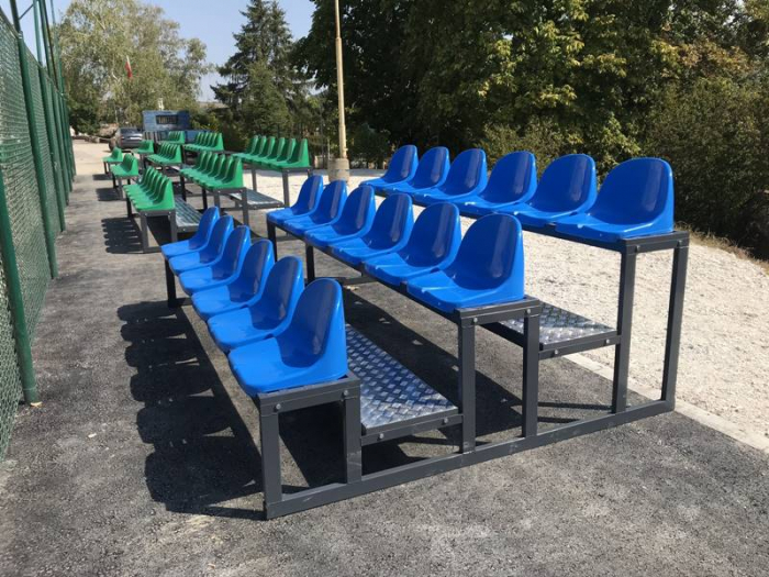 Tribuna modulara pentru spectatori 18 locuri, 3 randuri [9]