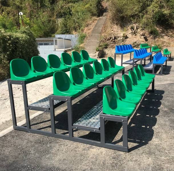 Tribuna modulara pentru spectatori 18 locuri, 3 randuri [10]