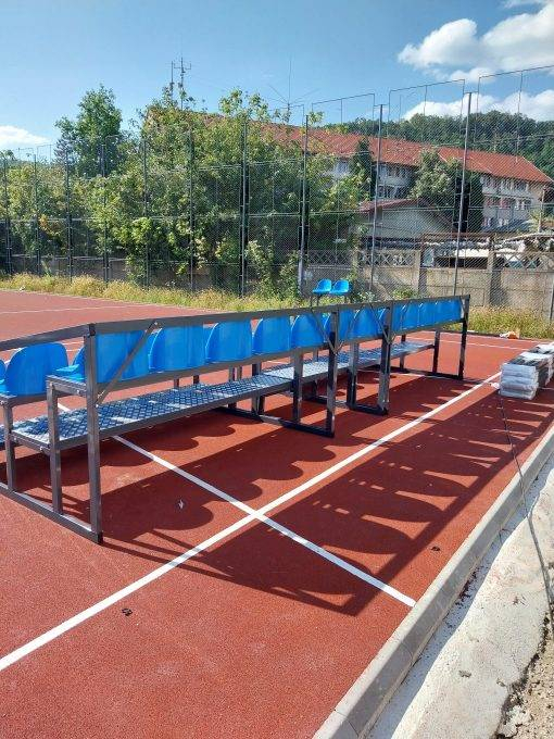 Tribuna modulara pentru spectatori 18 locuri, 3 randuri [16]