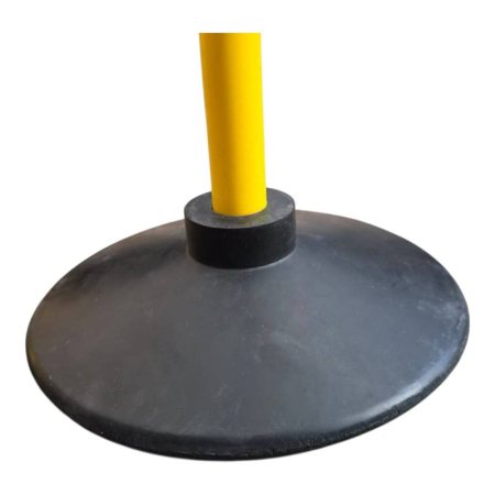 Sportech adjustable training hurdle 15–150 cm, 120 cm wide, with 2 rubber bases, 3 poles and 2 clips [9]